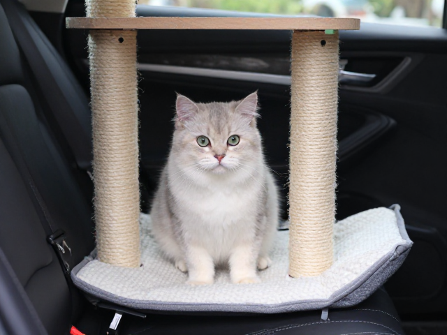 专用猫粮怎么选？车载宠物垫与猫爬架稳固性检查指南