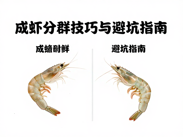 虾苗光照时长怎么控?成虾分群技巧与避坑指南