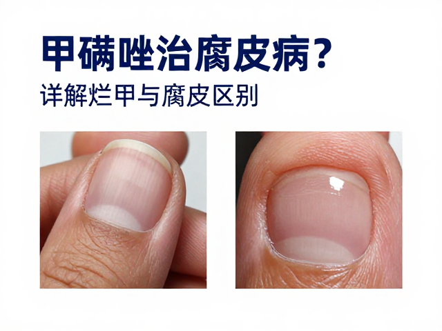 甲硝唑治腐皮病?详解烂甲与腐皮区别,正确防治指南