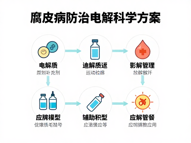 腐皮病防治，电解质补充剂，影像学辅助检查的科学方案