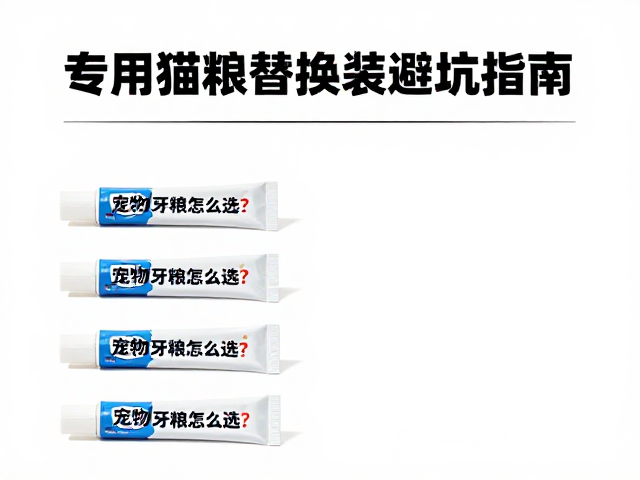 新手养猫清单,专用猫粮怎么选?宠物牙膏替换装避坑指南