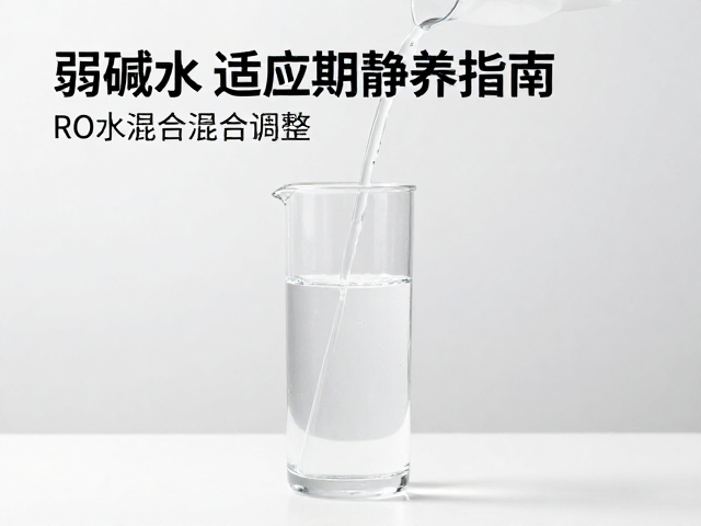 弱碱水适应期静养指南，RO水混合调整，喝出健康好体质