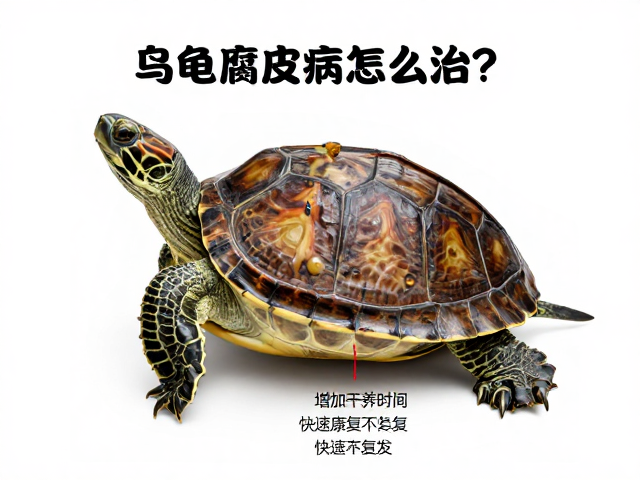 乌龟腐皮病怎么治?干养法,增加晒背时间,快速康复不复发