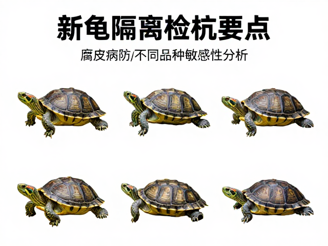 新龟隔离检疫要点，腐皮病防治与不同品种敏感性分析
