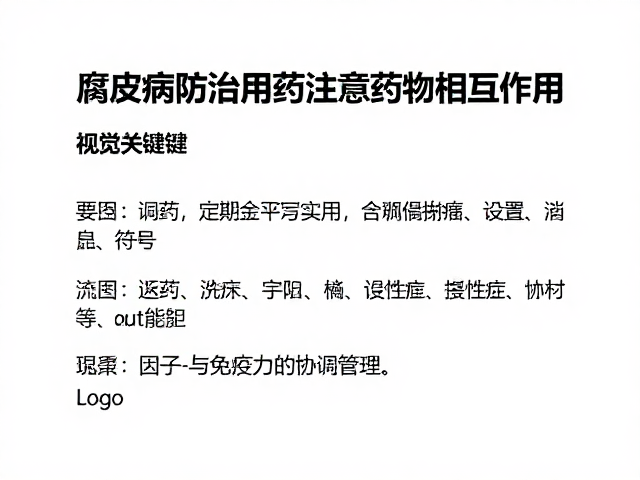 腐皮病防治用药注意药物相互作用,配合定期体检防复发
