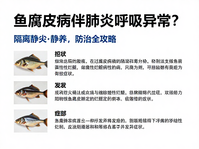 鱼腐皮病伴肺炎呼吸异常?隔离静养,防治全攻略