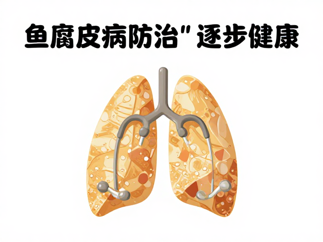鱼腐皮病防治,听诊肺部声音助判,逐步恢复互动促健康