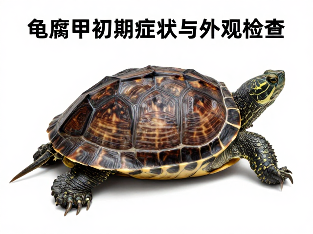 龟腐甲初期症状与外观检查,科学防治腐皮病指南