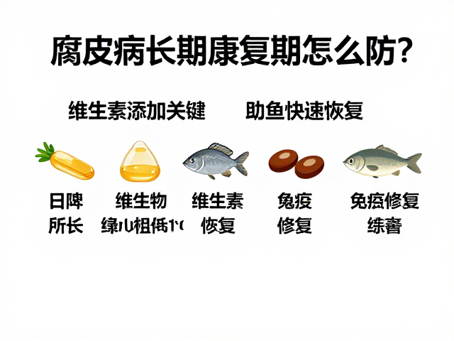 腐皮病长期康复期怎么防?维生素添加关键,助鱼快速恢复