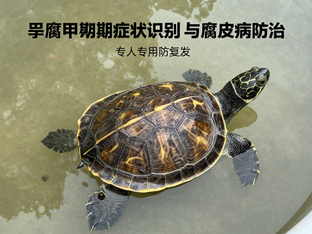 乌龟腐甲初期症状识别与腐皮病防治，工具专人专用防复发