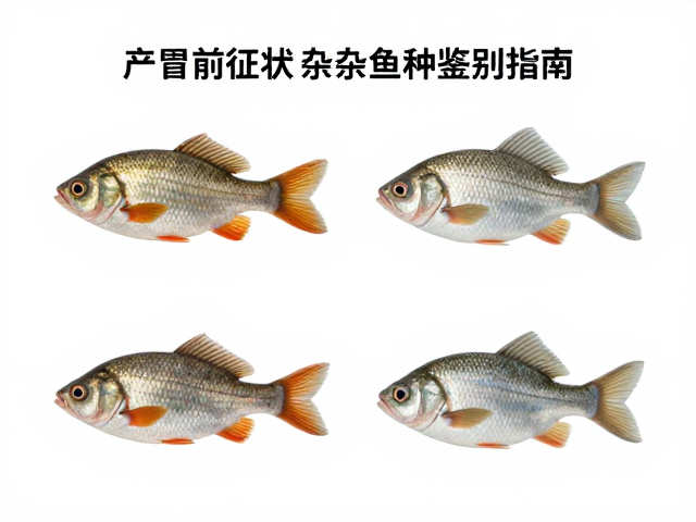 公鱼产卵前征状与杂交品种鉴别指南