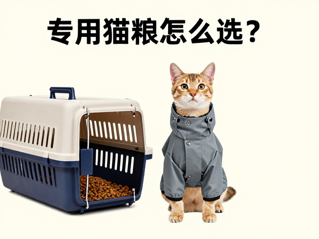 专用猫粮怎么选?宠物服饰雨衣与航空箱搭配指南