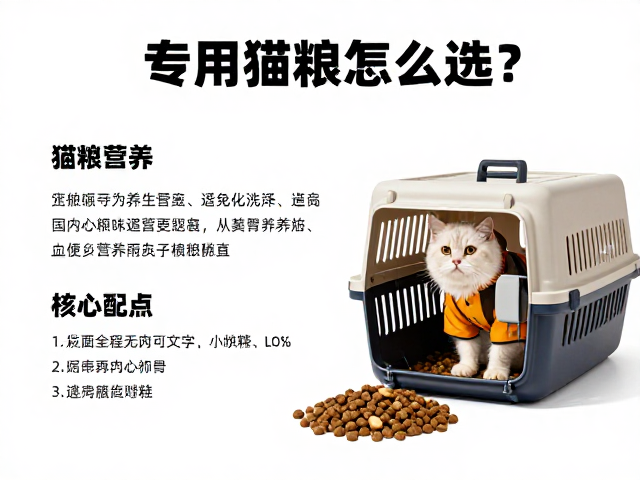 专用猫粮怎么选?宠物服饰雨衣与航空箱搭配指南