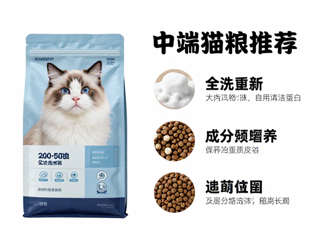 中端猫粮推荐,200-500元品质优选,搭配免洗泡沫清洁指南