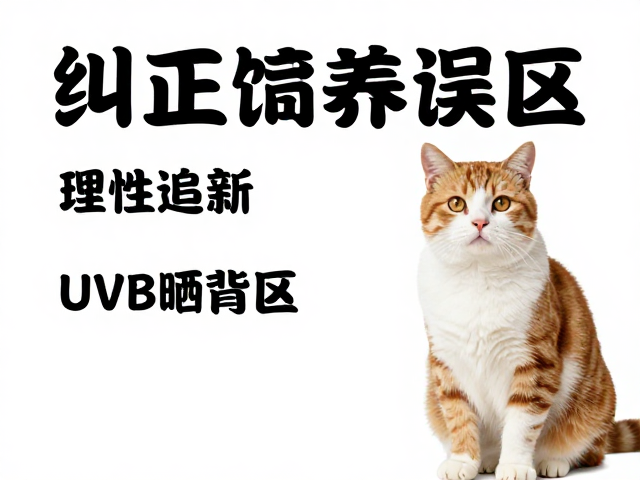 纠正饲养误区,理性追新,正确设置UVB晒背区,养宠不踩坑