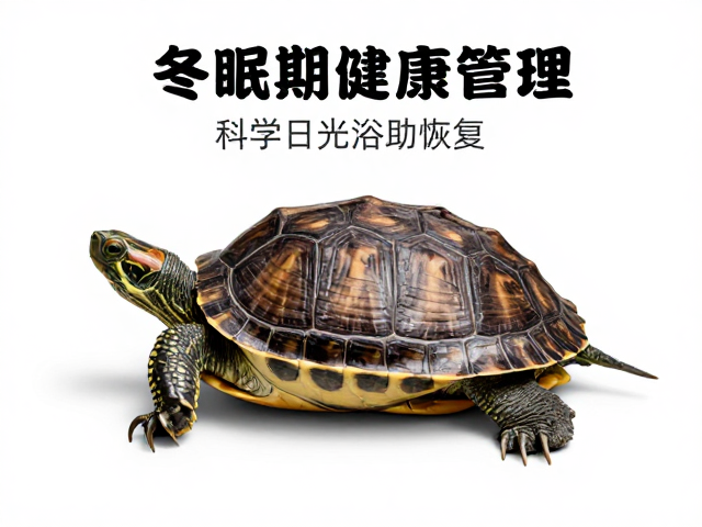 龟冬眠期健康管理,纠正晒背误区,科学日光浴助恢复