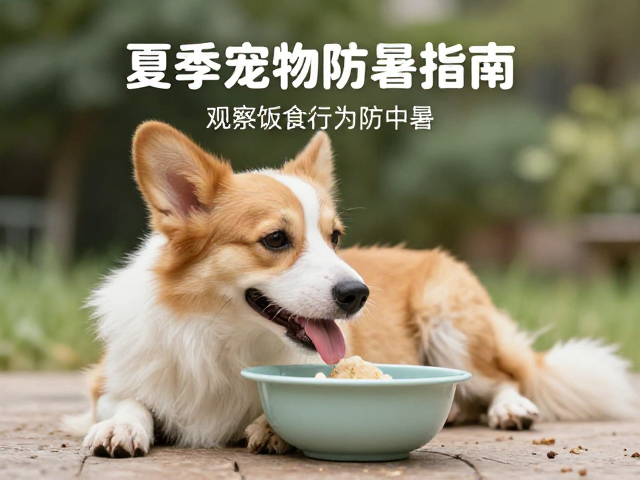 夏季宠物防暑指南,纠正饲养误区,观察进食行为防中暑