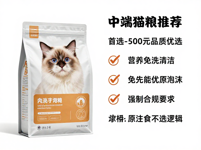 中端猫粮推荐,200-500元品质优选,搭配免洗泡沫清洁指南