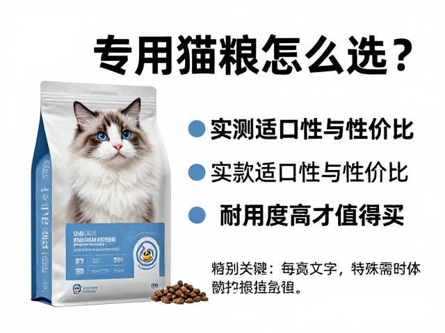 专用猫粮怎么选?实测适口性与性价比,耐用度高才值得买