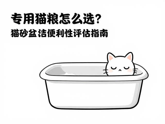 专用猫粮怎么选?猫砂盆清洁便利性评估指南