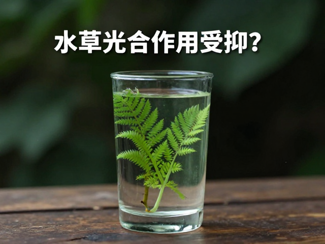 弱碱水，单宁酸，水草光合作用受抑？揭秘木类物质影响