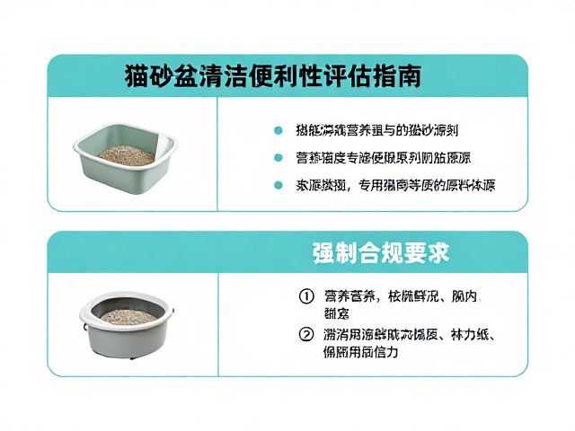 专用猫粮怎么选?猫砂盆清洁便利性评估指南
