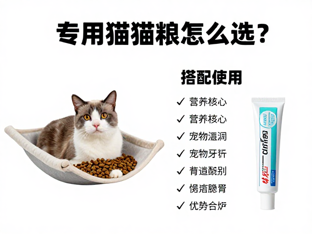 专用猫粮怎么选?搭配猫吊床与宠物牙膏替换装的养宠指南