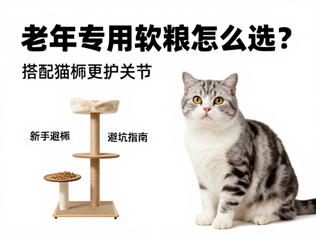 老年猫专用软粮怎么选?搭配猫树更护关节,新手避坑指南