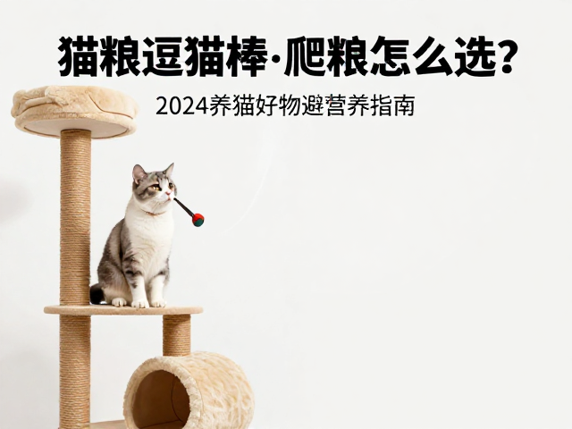 猫粮逗猫棒猫爬架怎么选?2024养猫好物避坑指南与选购攻略