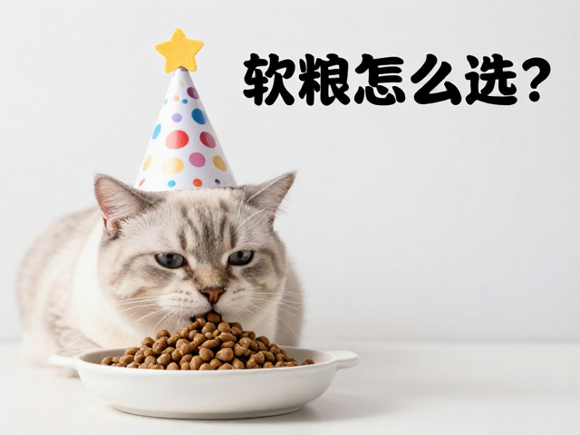 老年猫软粮怎么选?搭配宠物生日帽,给毛孩子专属生日派对