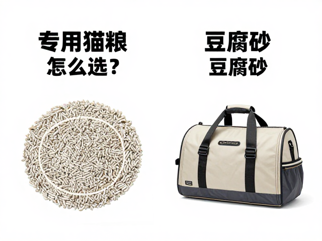 专用猫粮怎么选?膨润土/豆腐砂/混合猫砂对比,再配齐猫包攻略