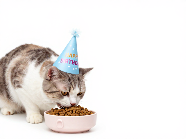 老年猫软粮怎么选?搭配宠物生日帽,给毛孩子专属生日派对
