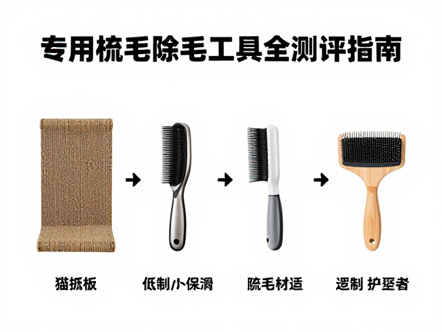 专用猫粮怎么选?猫抓板与梳毛除毛工具全测评指南