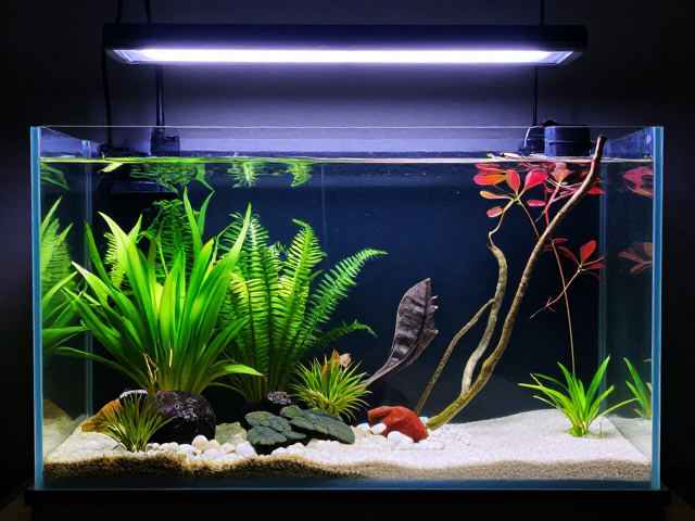 裸缸弱光环境LED水族灯怎么选？高显色防藻指南