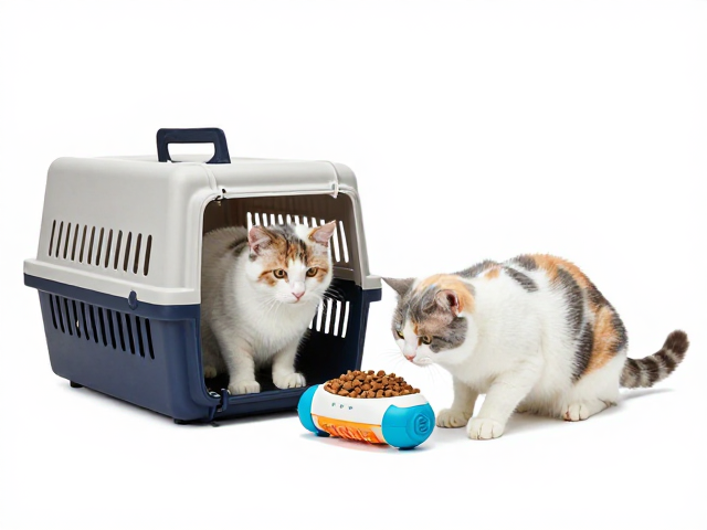 专用猫粮搭配电动玩具与猫包外出箱,打造科学养宠新体验