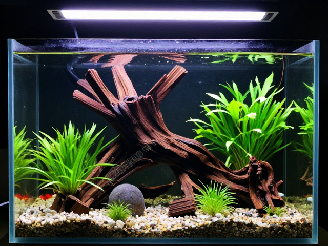 裸缸搭配沉木造酸水，植物生长灯助力水草爆缸攻略