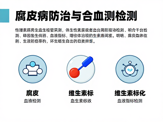 腐皮病防治,维生素添加与血液指标检测的科学方案