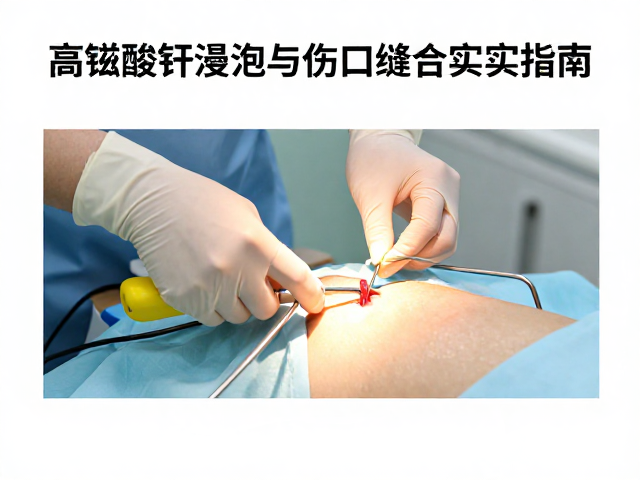 鱼腐皮病防治,高锰酸钾浸泡与伤口缝合包扎实操指南