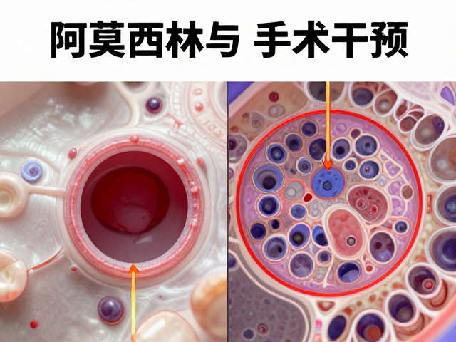 鱼腐皮病防治,阿莫西林与手术干预的疗效对比