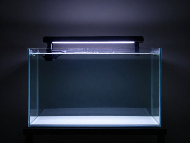裸缸，LED水族灯，打造极简风家居水族景观，高颜值又省电