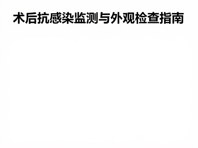 鱼腐皮病防治，术后抗感染监测与外观检查指南
