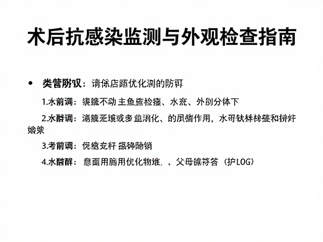 鱼腐皮病防治，术后抗感染监测与外观检查指南