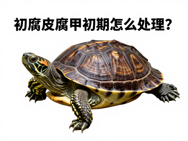 龟腐皮腐甲初期怎么处理?纠正饲养误区,远离呼吸道感染