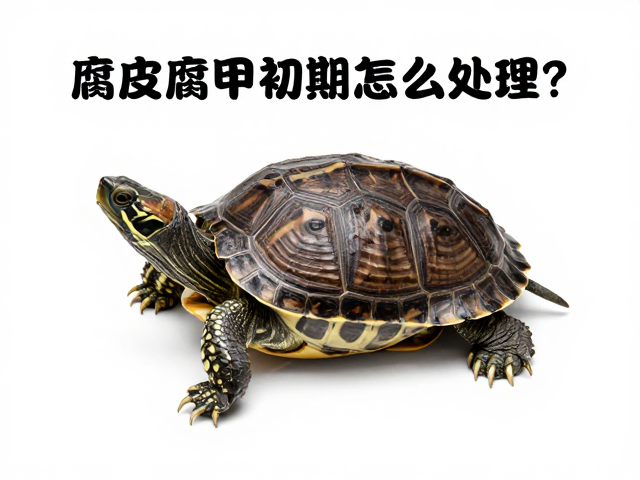 龟腐皮腐甲初期怎么处理?纠正饲养误区,远离呼吸道感染
