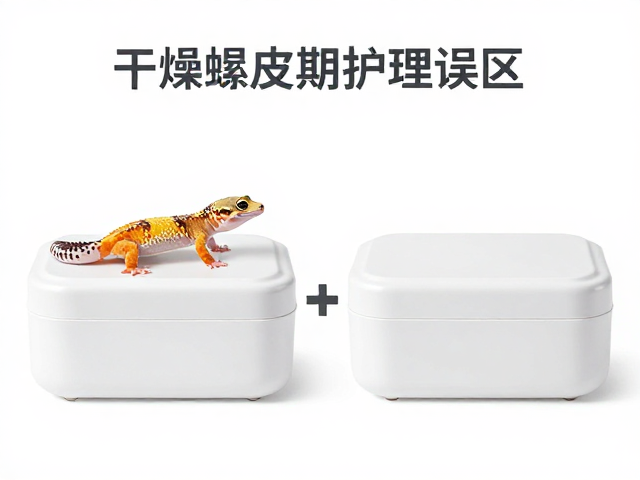 守宫蜕皮期护理误区,干燥箱与保湿盒的正确搭配指南