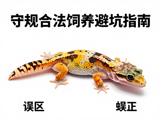 守规合法饲养避坑指南,纠正误区,搞定守宫蜕皮期护理
