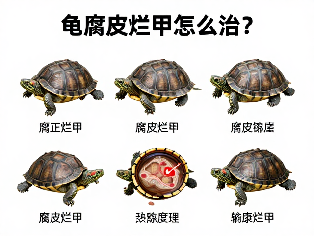 龟腐皮烂甲怎么治?纠正饲养误区,做好日常预防与检疫指南