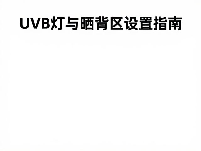 纠正饲养误区,UVB灯与晒背区设置指南,个人饲养日记