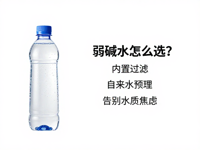 弱碱水怎么选？内置过滤，自来水预处理，告别水质焦虑