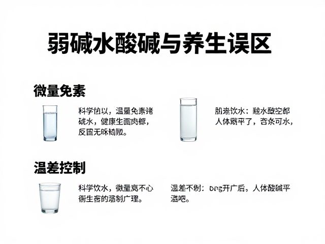 弱碱水，微量元素，温差控制，健康饮水与养生全攻略